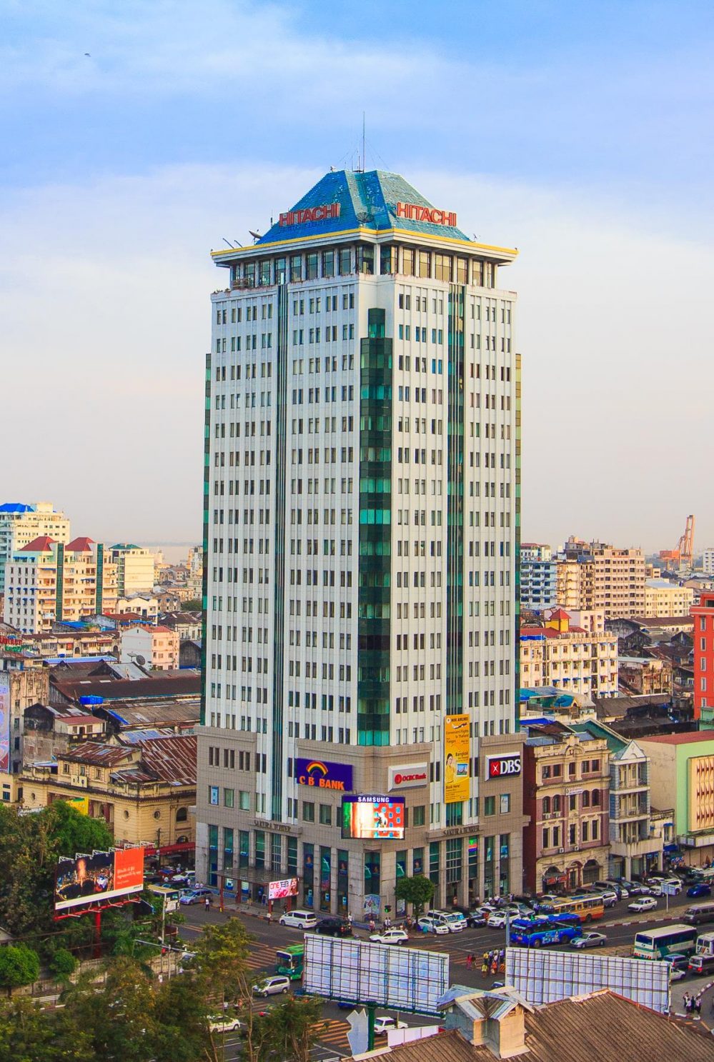 Passion-gratte-ciel - Gratte-ciel de YANGON - SAKURA TOWER